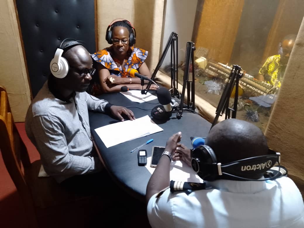 Émission radio à l'endroit de la population sur les VBG1