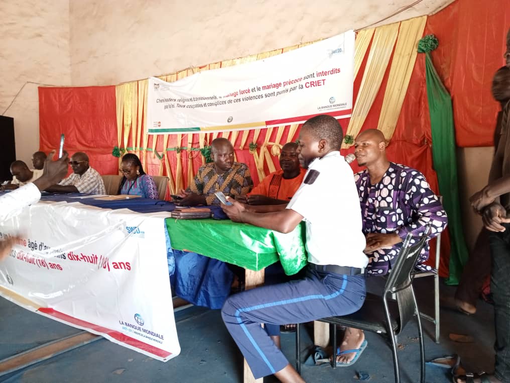 Sensibilisation des populations dans les communes du BORGOU1